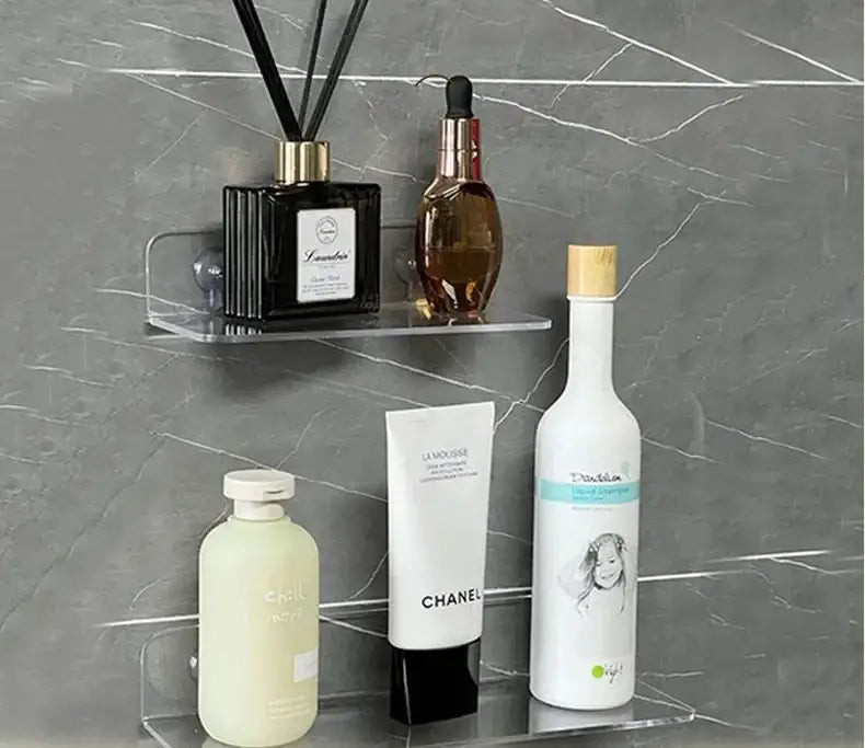 Acrylic Wall Shelf Home Decor Organizer