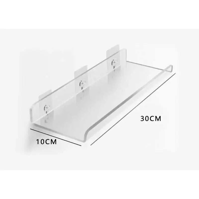 Acrylic Wall Shelf Home Decor Organizer