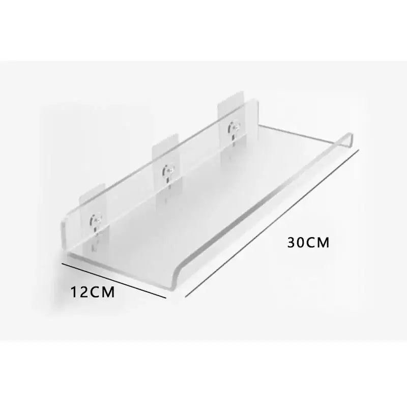 Acrylic Wall Shelf Home Decor Organizer