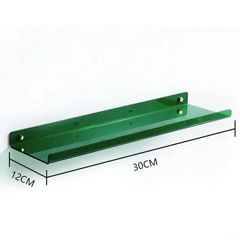 Acrylic Wall Shelf Home Decor Organizer