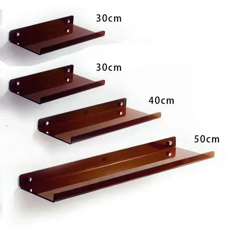 Acrylic Wall Shelf Home Decor Organizer