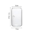Aesthetic drinking glasses set with lids and straws for kitchen