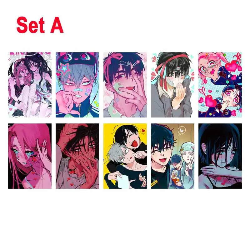 Alien Anime Photo Cards Set