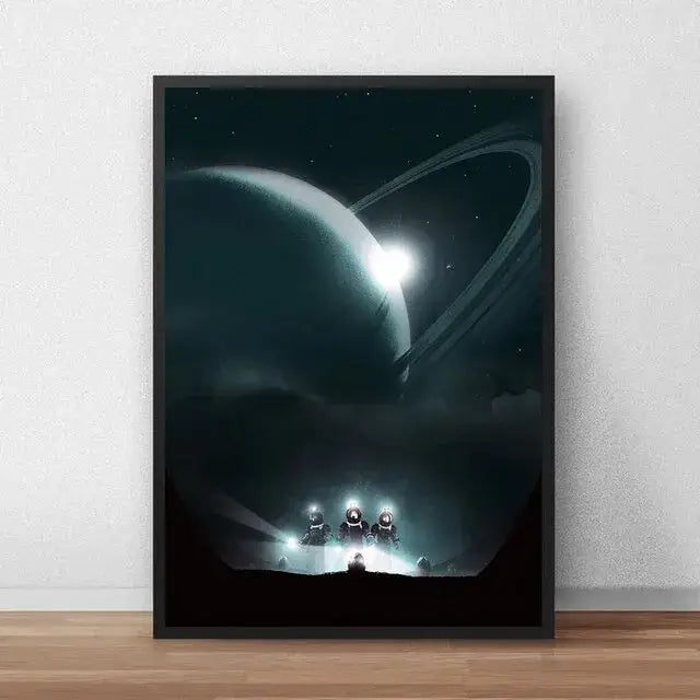 Alien Movie Poster Canvas Art