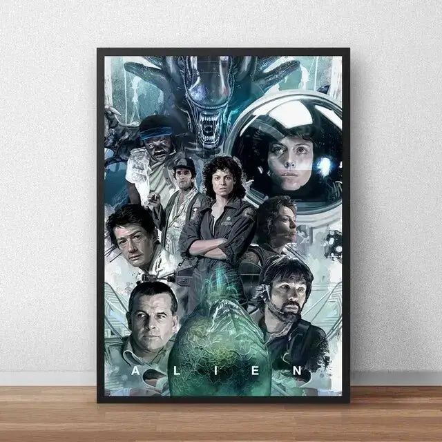 Alien Movie Poster Canvas Art