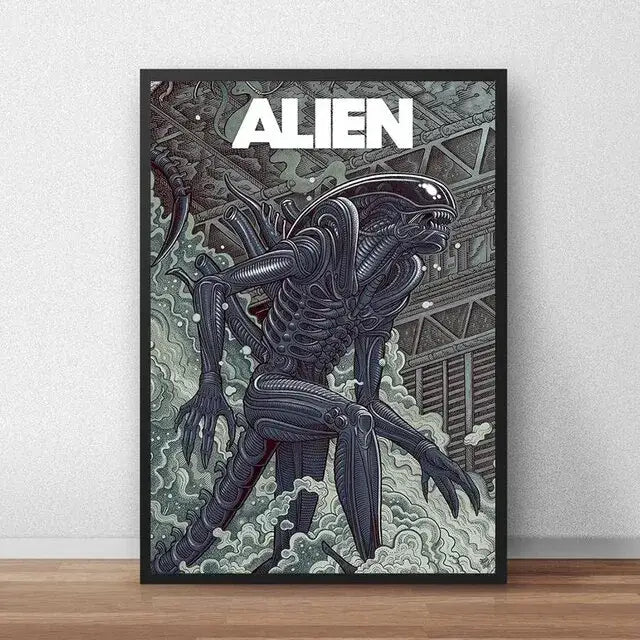 Alien Movie Poster Canvas Art