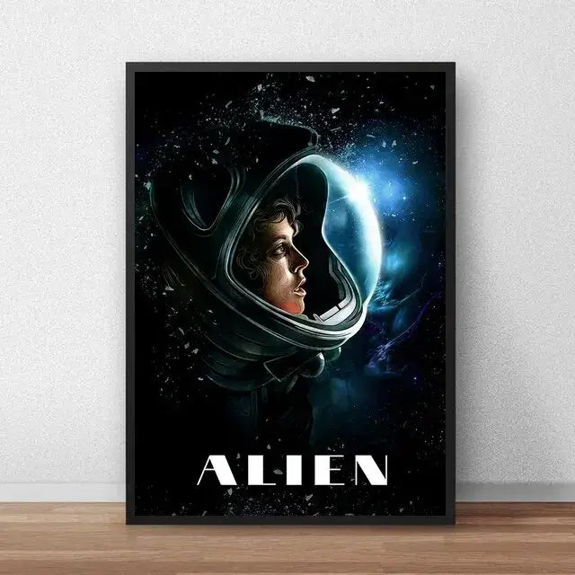Alien Movie Poster Canvas Art