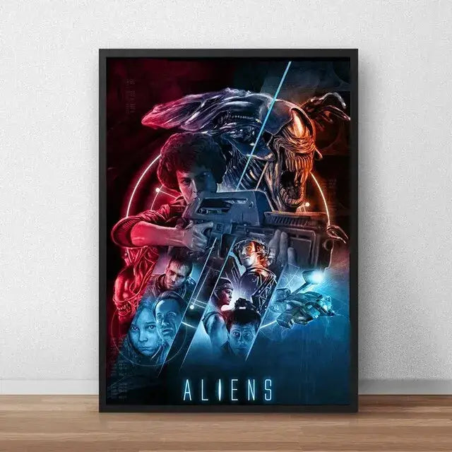 Alien Movie Poster Canvas Art