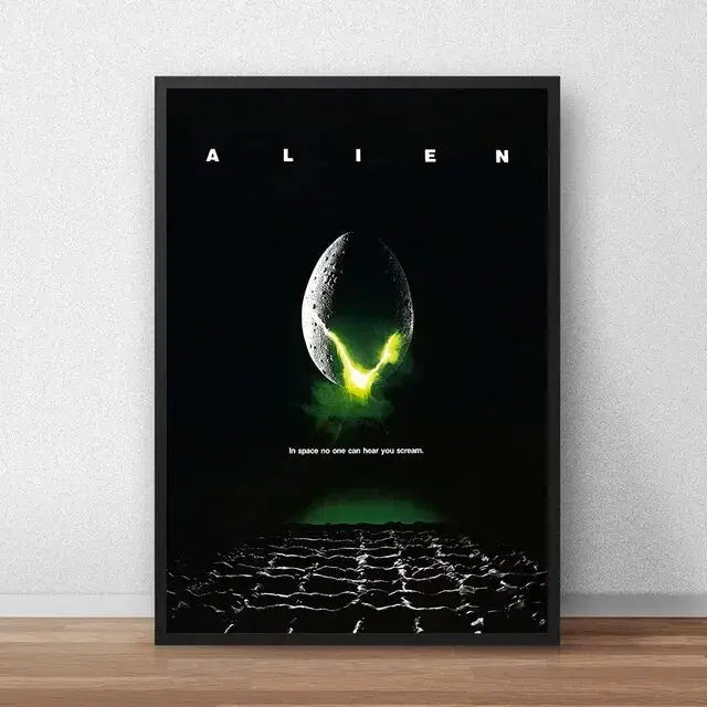 Alien Movie Poster Canvas Art