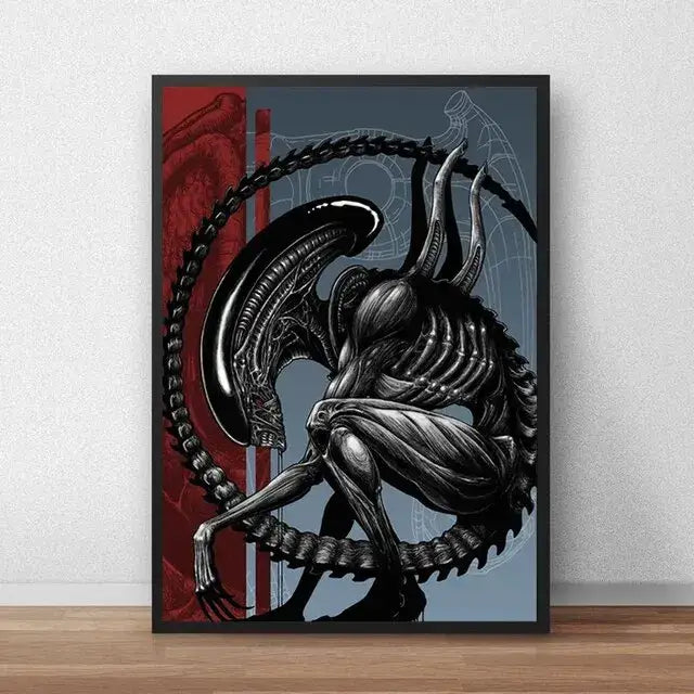 Alien Movie Poster Canvas Art