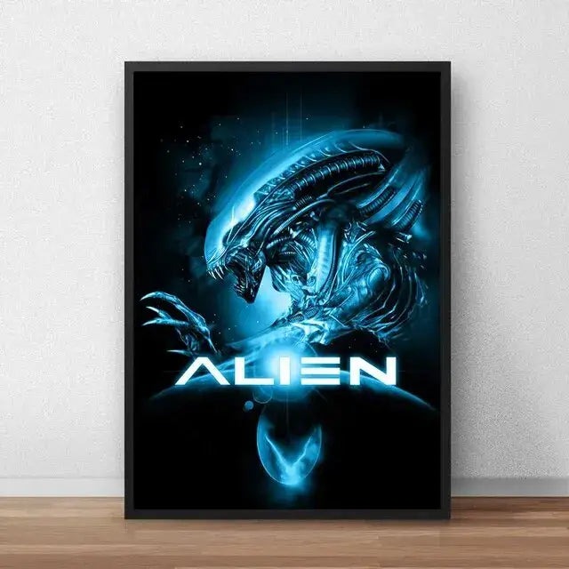 Alien Movie Poster Canvas Art