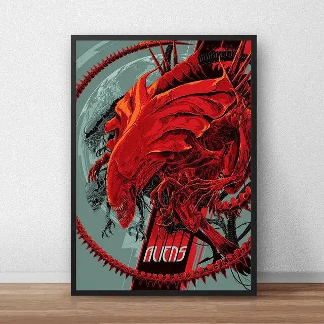 Alien Movie Poster Canvas Art