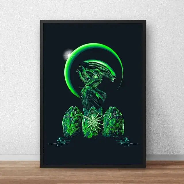 Alien Movie Poster Canvas Art