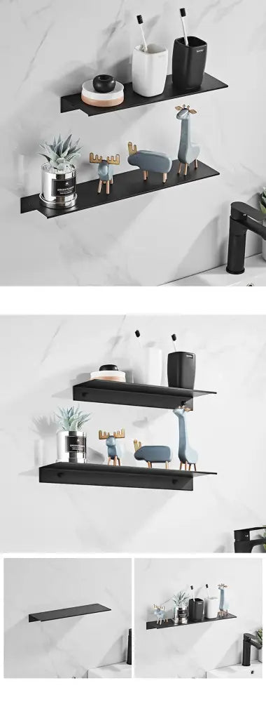 Aluminum Floating Shelves Bathroom Kitchen