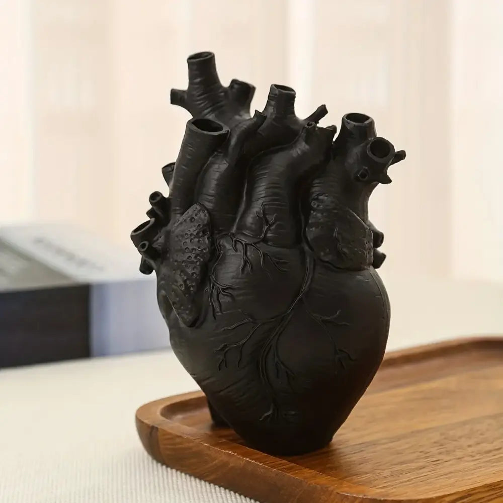Anatomical Heart Resin Vase Decor