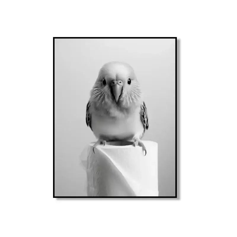 Animal Bathroom Canvas Posters