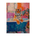 Animal Canvas Bathroom Wall Art
