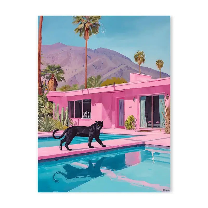 Animal Print Canvas Art Wall Decor