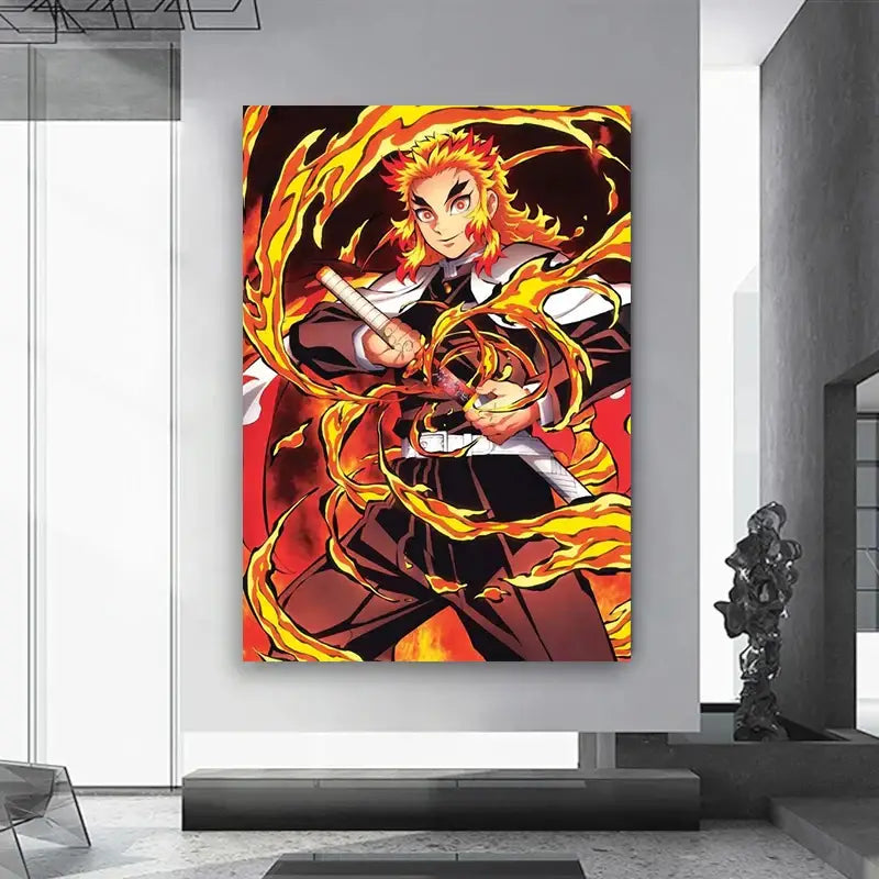 Anime Demon Slayer Canvas Posters