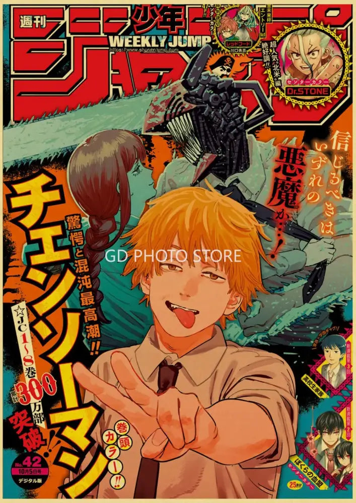 Anime Poster Home Decor Collection