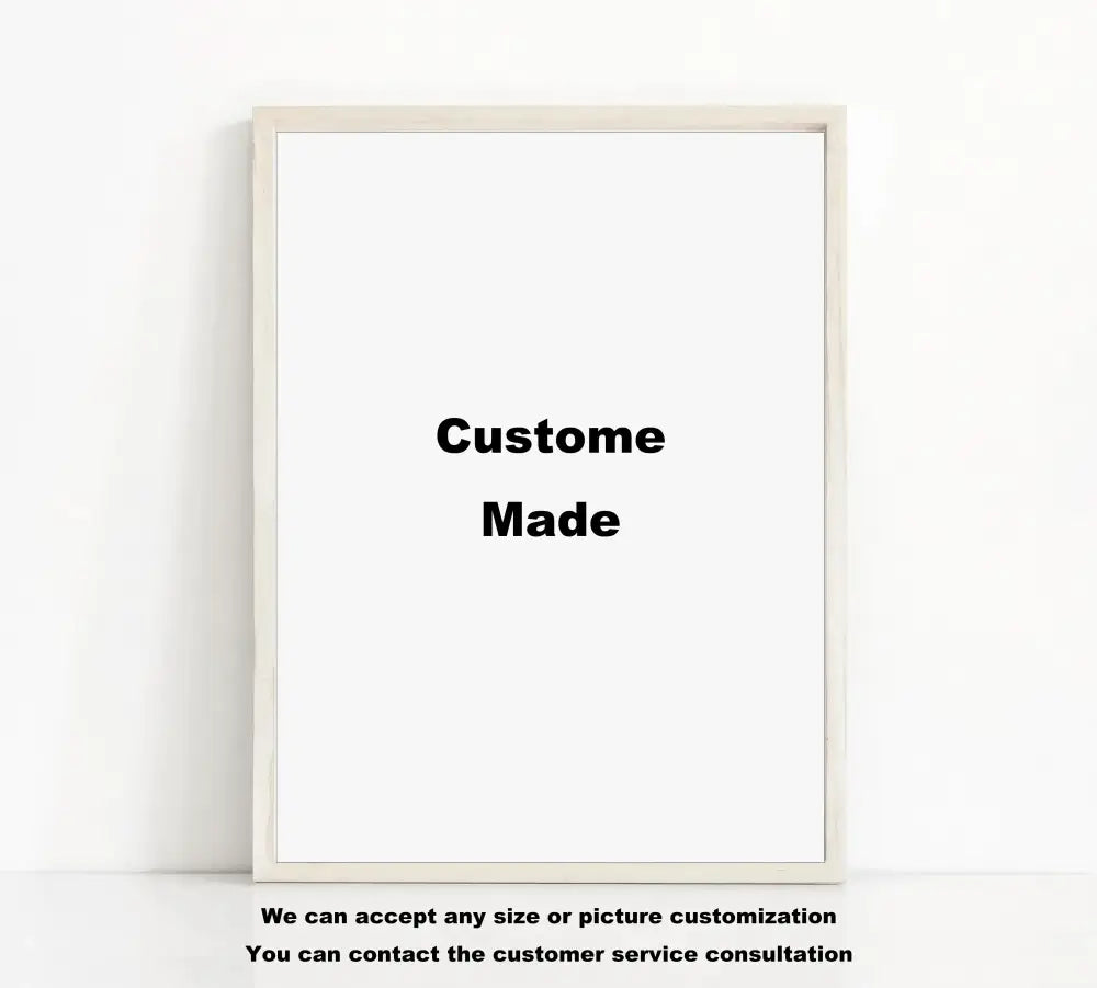 Minimalist off-white framed decorbites™ anime one piece poster set wall art with custom made black text on white canvas
