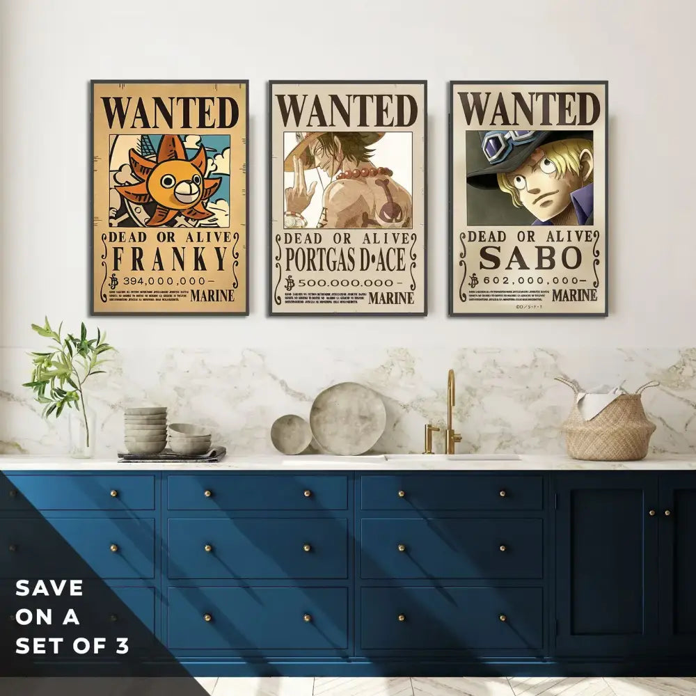 Anime Poster Set Home Wall Art