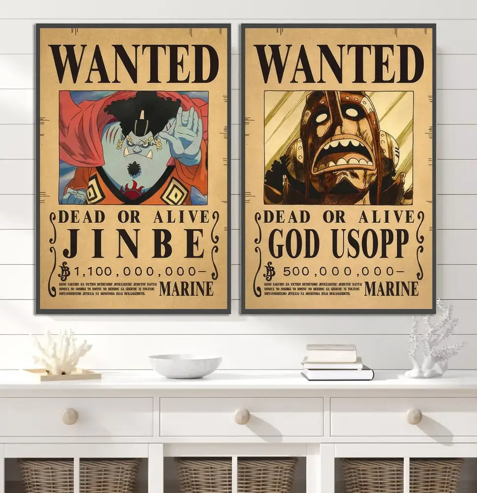 Anime Poster Set Home Wall Art