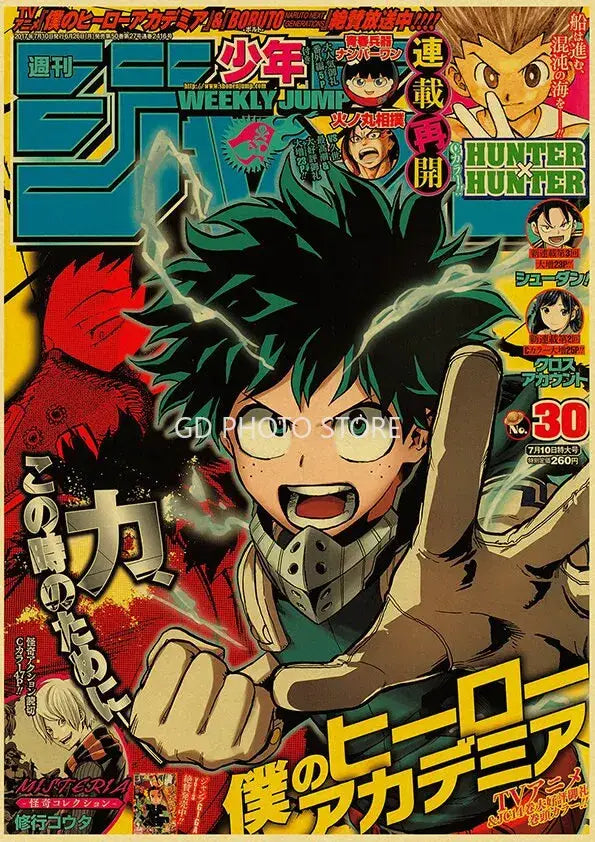 Anime Poster Set Wall Art
