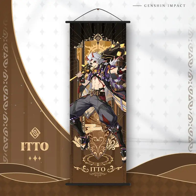 Anime Poster Wall Art Genshin