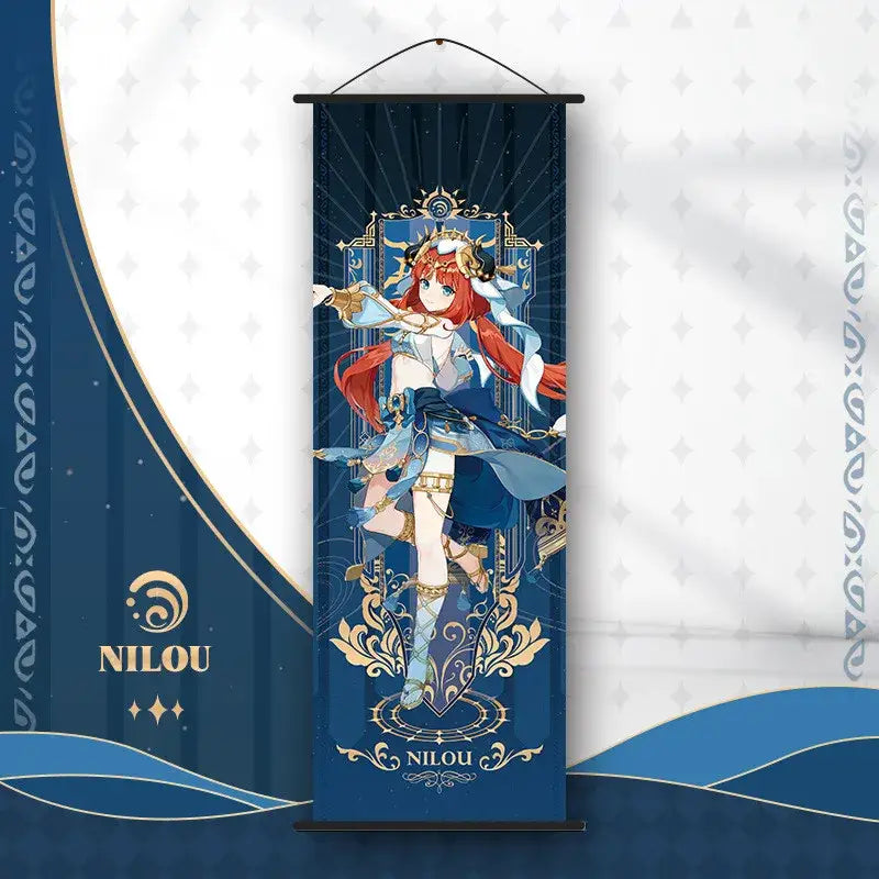 Anime Poster Wall Art Genshin