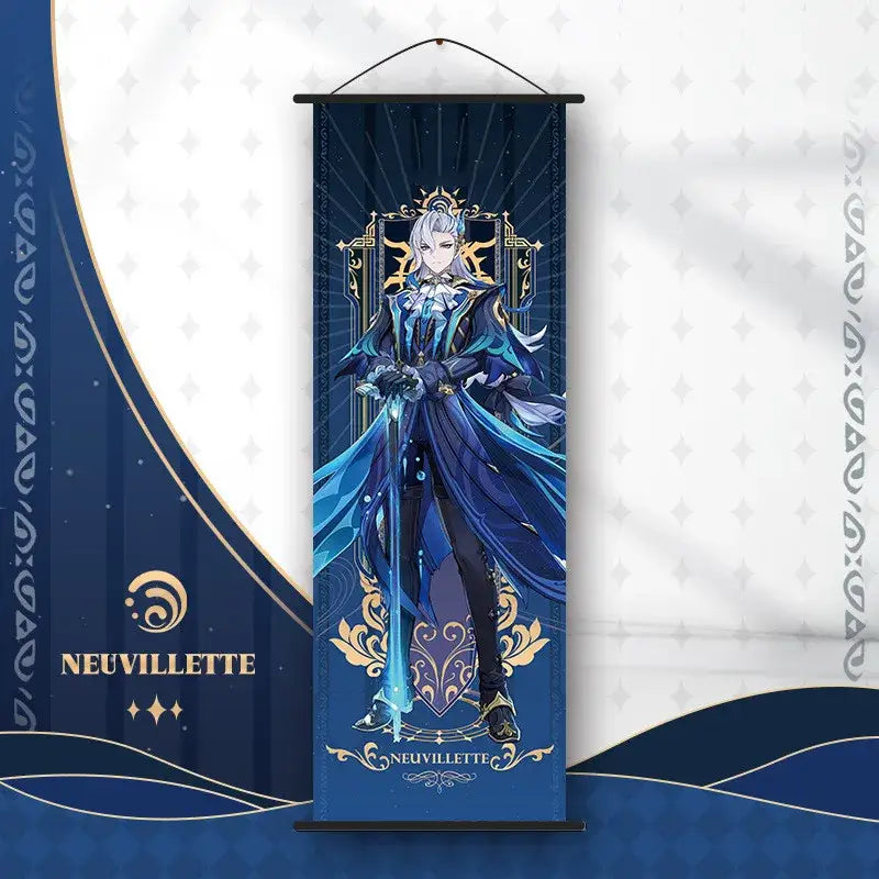 Anime Poster Wall Art Genshin