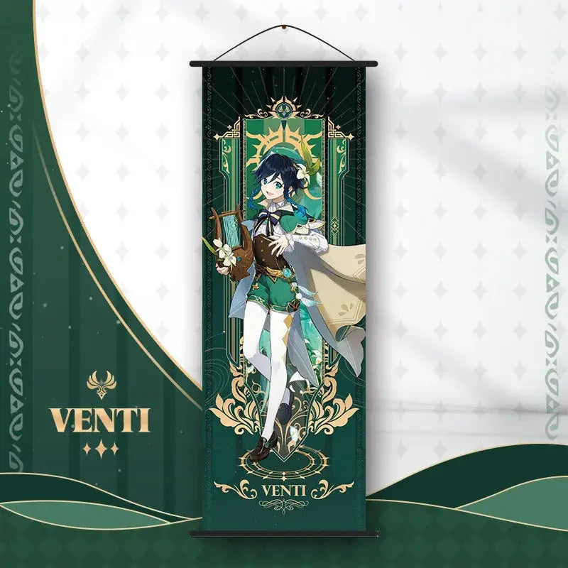Anime Poster Wall Art Genshin