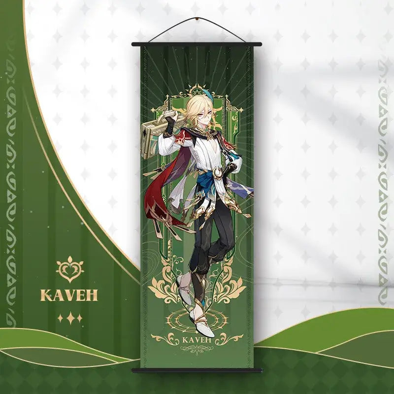 Anime Poster Wall Art Genshin