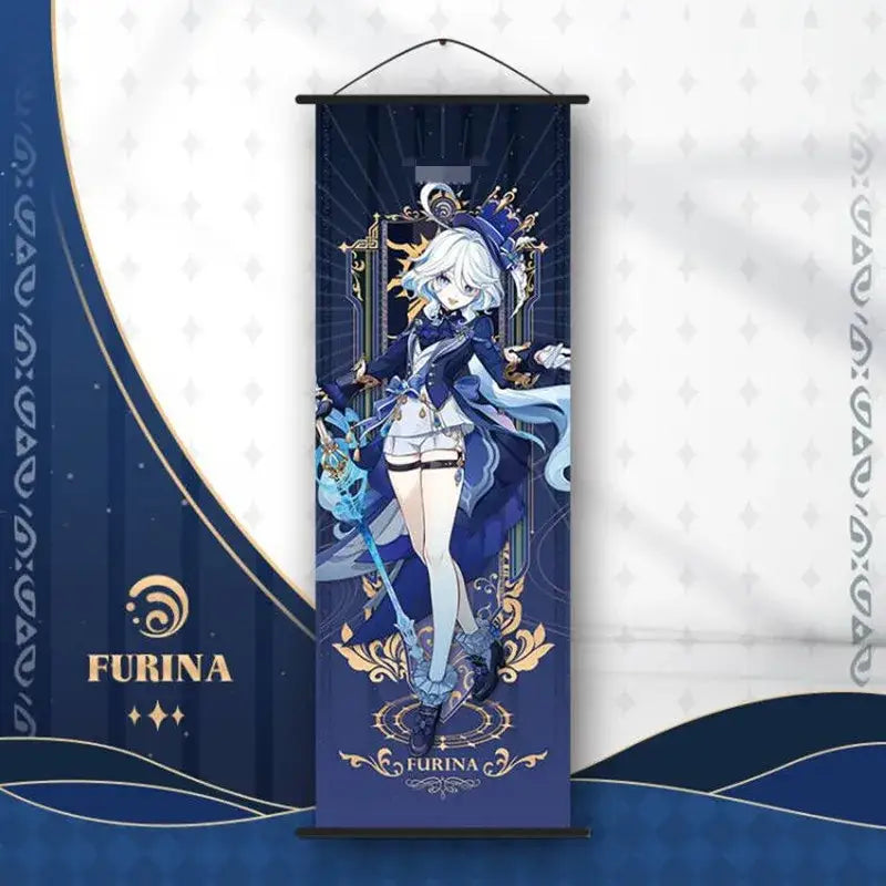 Anime Poster Wall Art Genshin