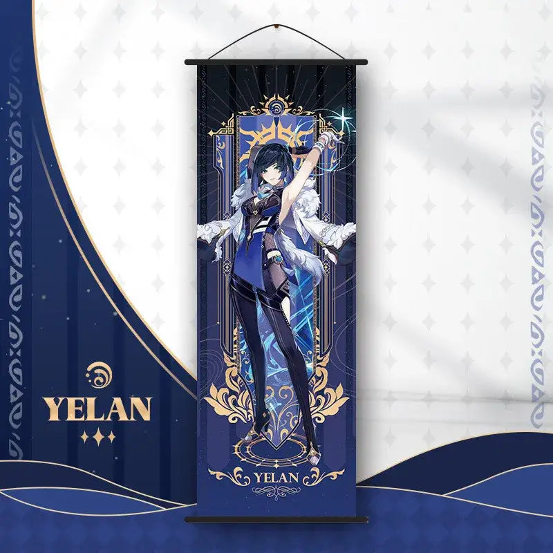 Anime Poster Wall Art Genshin