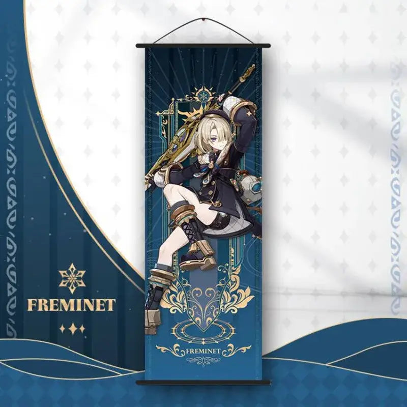 Anime Poster Wall Art Genshin