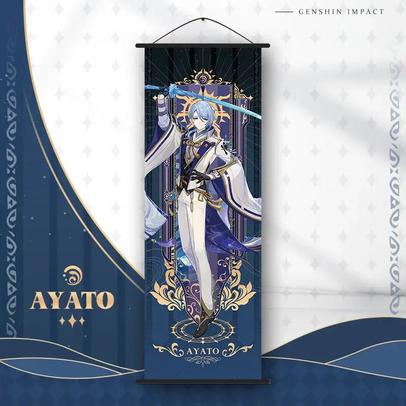 Anime Poster Wall Art Genshin
