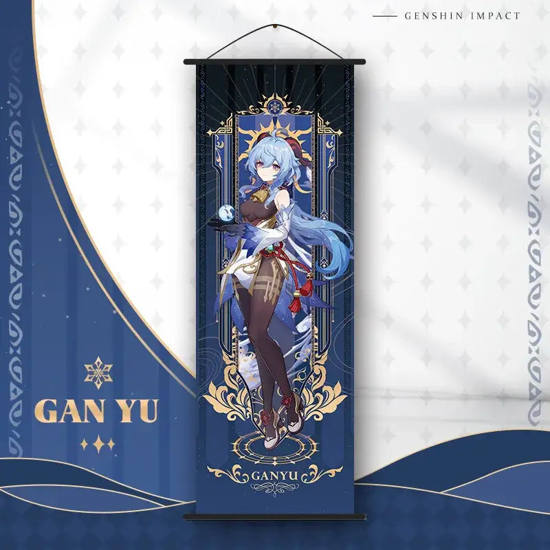 Anime Poster Wall Art Genshin