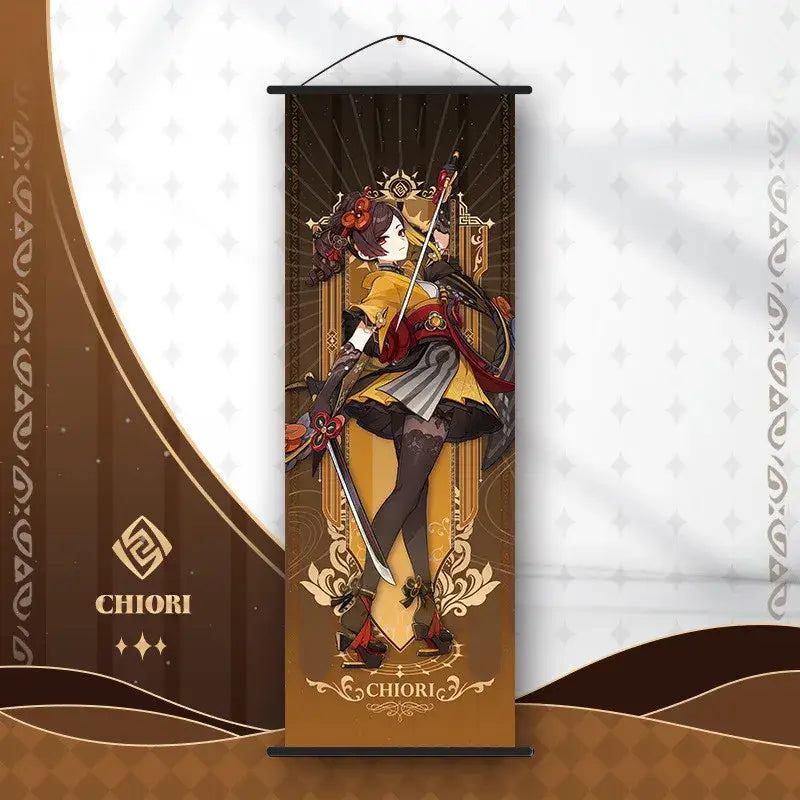Anime Poster Wall Art Genshin