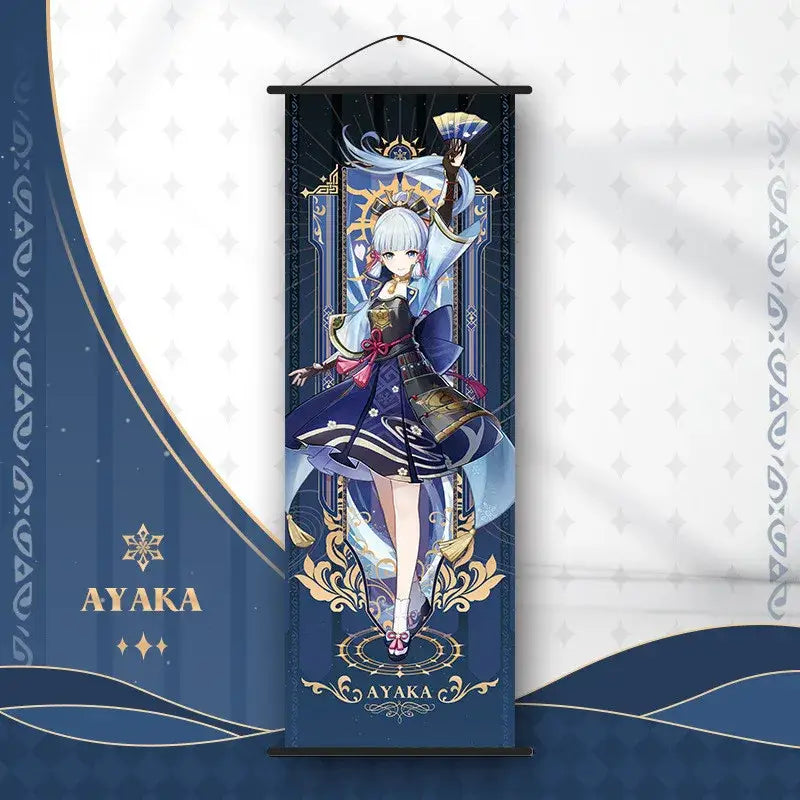 Anime Poster Wall Art Genshin