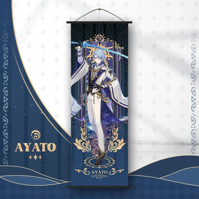 Anime Poster Wall Art Genshin