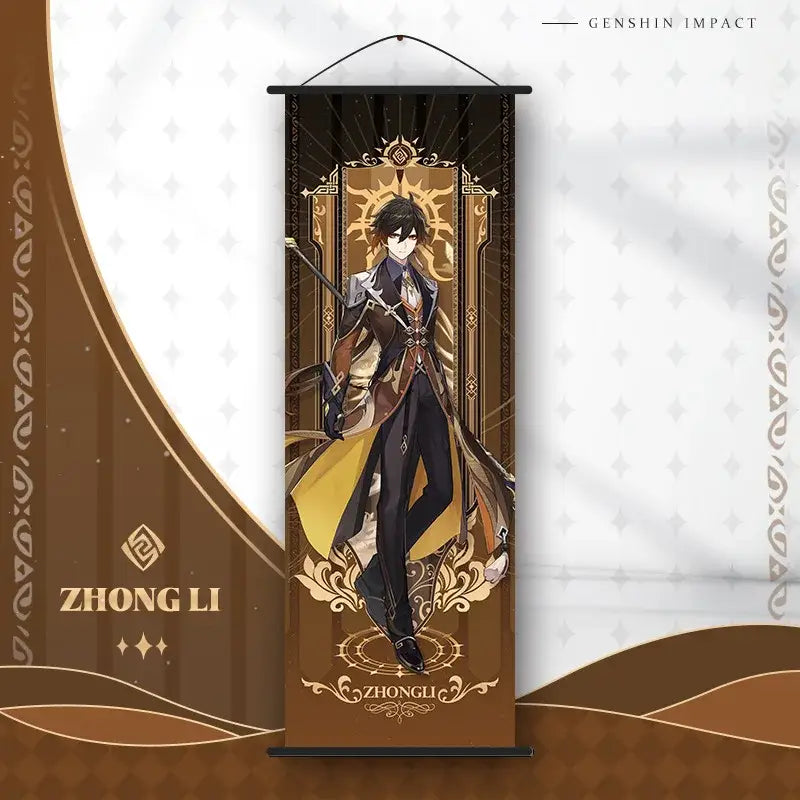 Anime Poster Wall Art Genshin