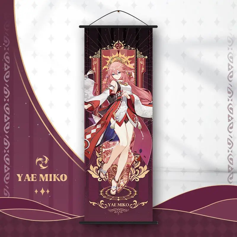 Anime Poster Wall Art Genshin