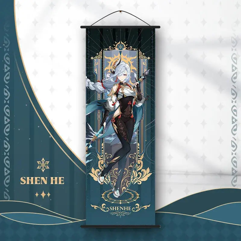 Anime Poster Wall Art Genshin