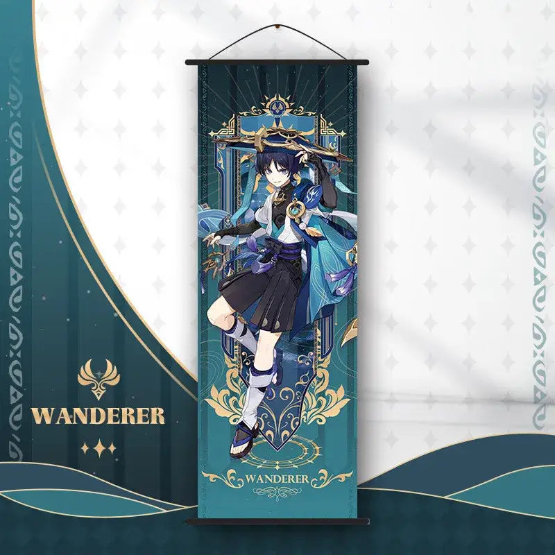Anime Poster Wall Art Genshin
