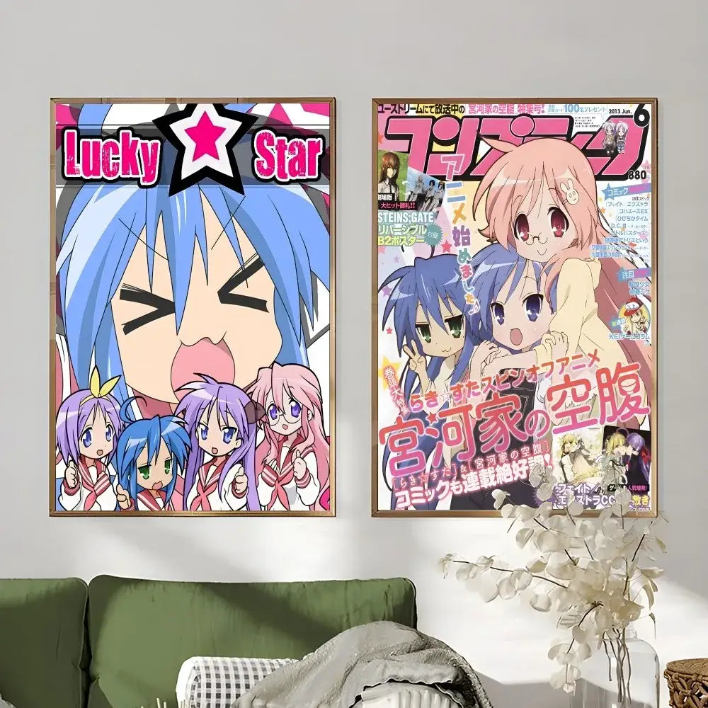 Anime Poster Waterproof Home Decor