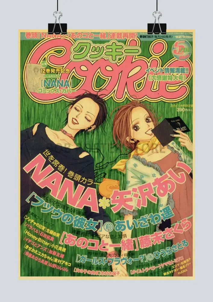 Anime Posters Retro Style Decor