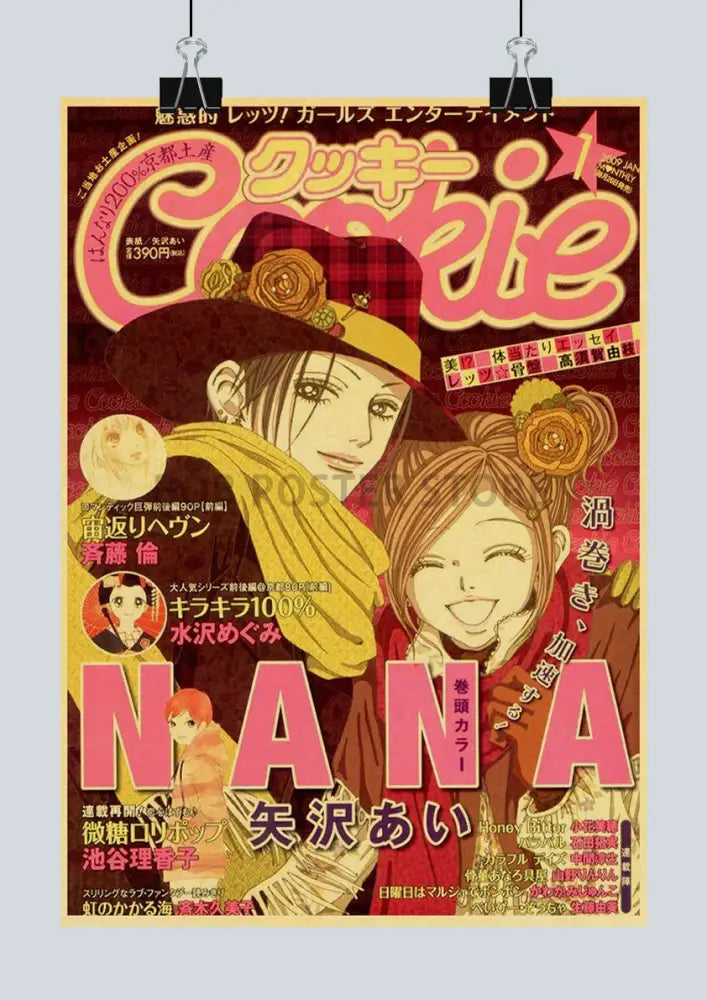 Anime Posters Retro Style Decor