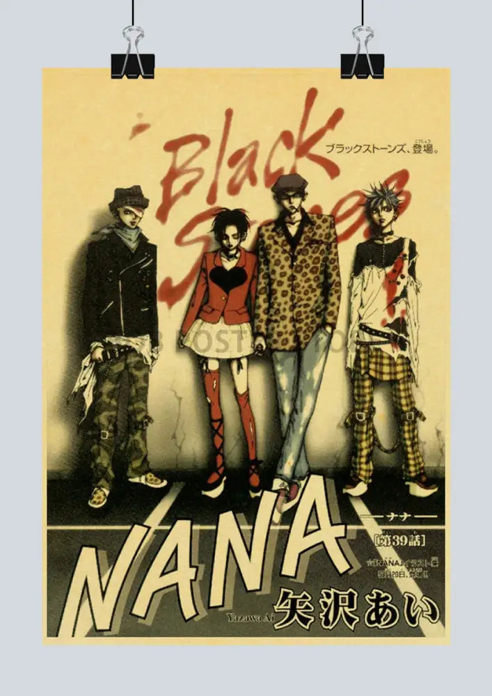 Anime Posters Retro Style Decor