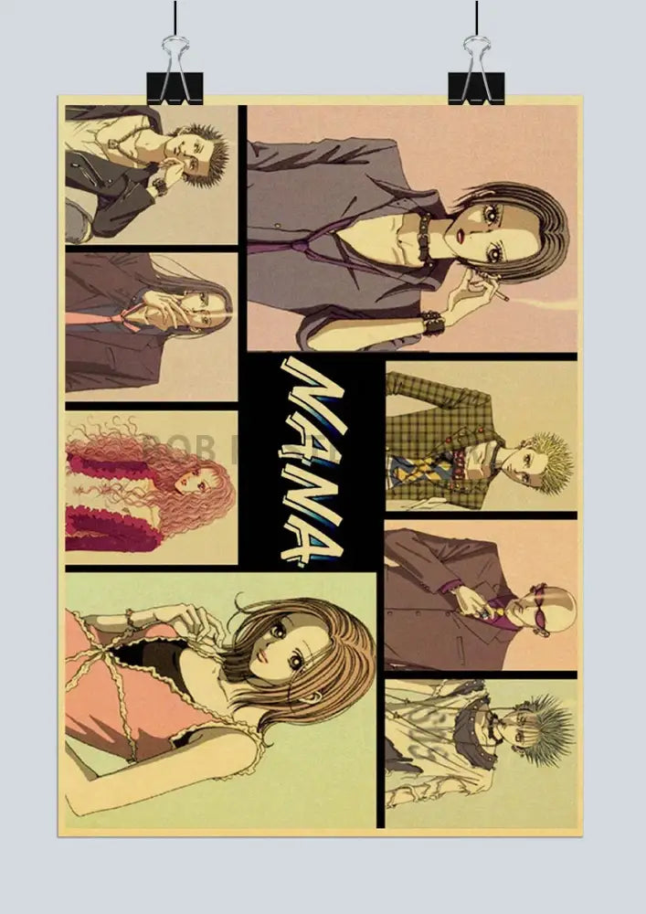 Anime Retro Poster Set